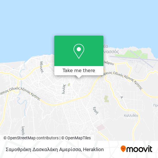 Σαμοθράκη Δασκαλάκη Αμερίσσα map