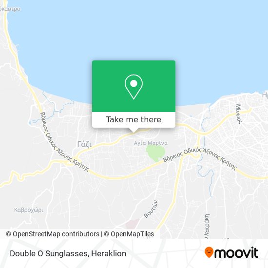 Double O Sunglasses map