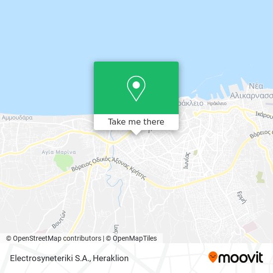 Electrosyneteriki S.A. map