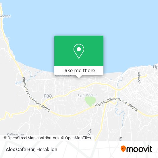 Alex Cafe Bar map