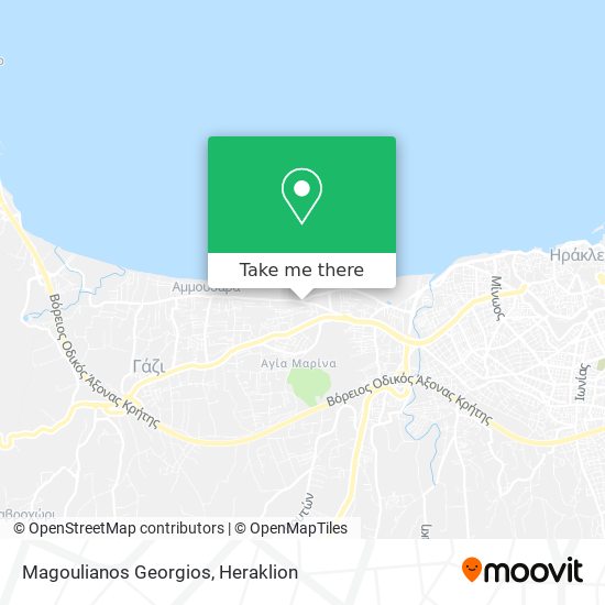 Magoulianos Georgios map