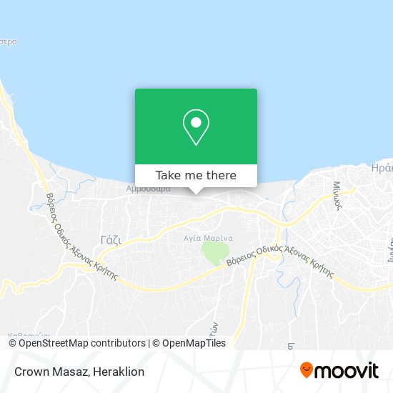 Crown Masaz map