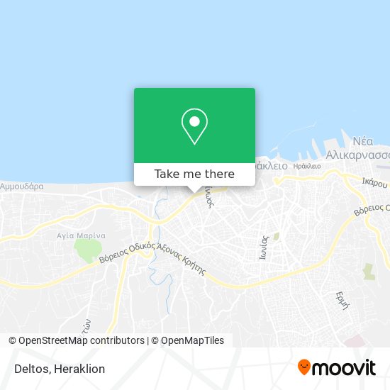 Deltos map