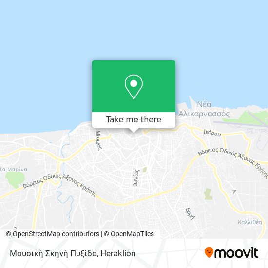 Μουσική Σκηνή Πυξίδα map