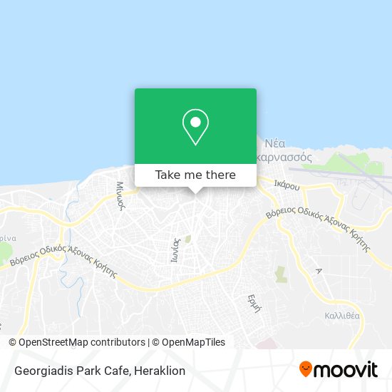 Georgiadis Park Cafe map
