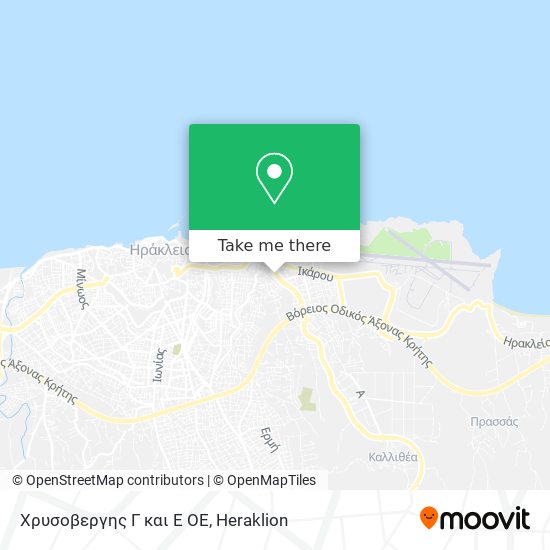 Χρυσοβεργης Γ και Ε ΟΕ map