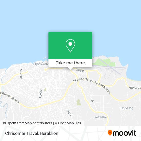 Chrisomar Travel map