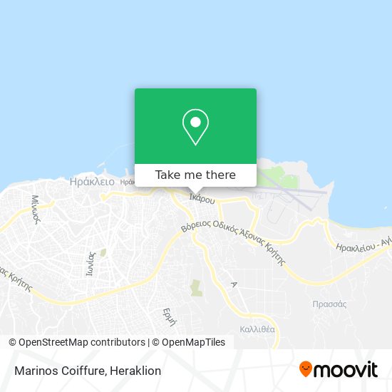 Marinos Coiffure map