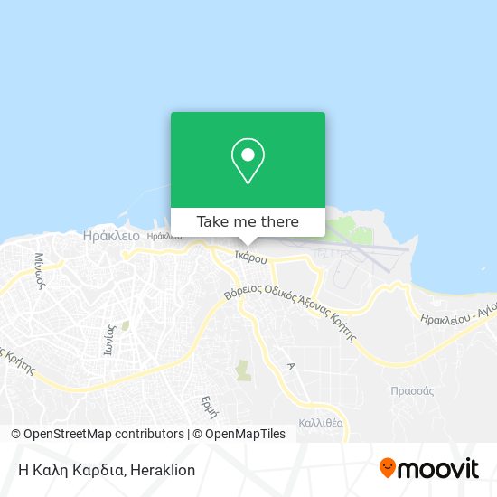 Η Καλη Καρδια map