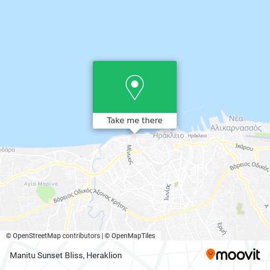 Manitu Sunset Bliss map