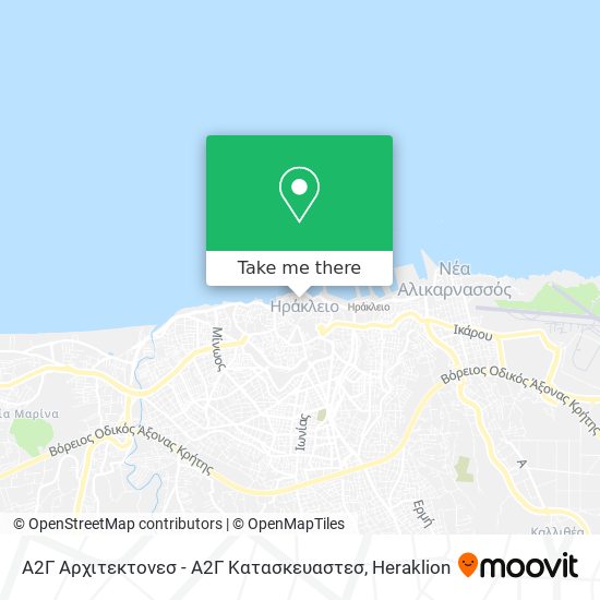 Α2Γ Αρχιτεκτονεσ - Α2Γ Κατασκευαστεσ map