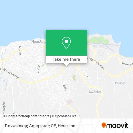 Γιαννακακης Δημητριος ΟΕ map