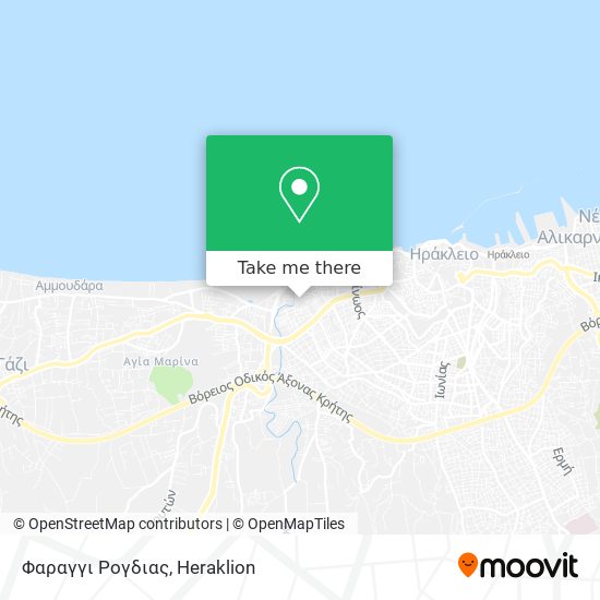 Φαραγγι Ρογδιας map