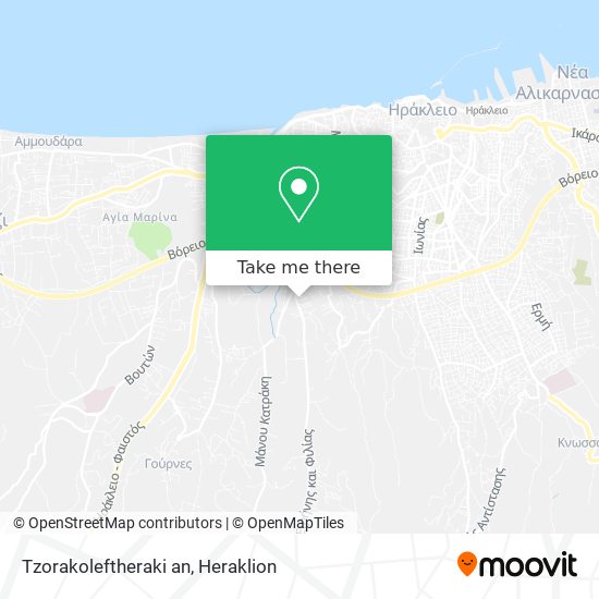 Tzorakoleftheraki an map