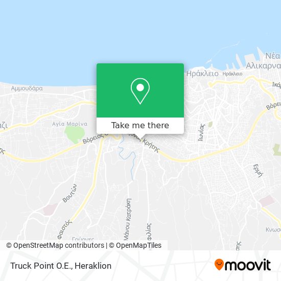 Truck Point O.E. map