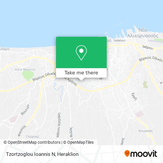 Tzortzoglou Ioannis N map