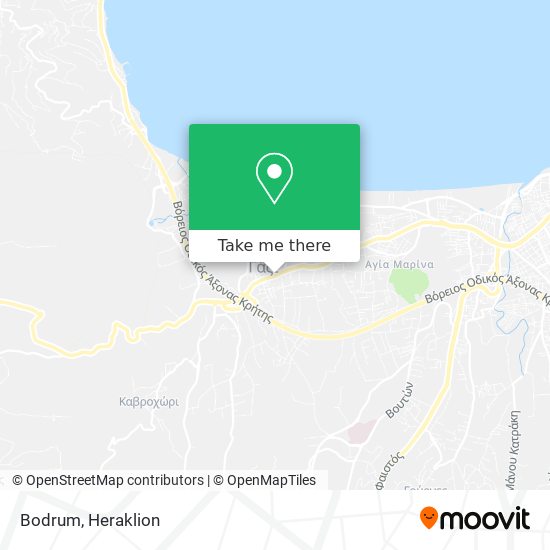 Bodrum map