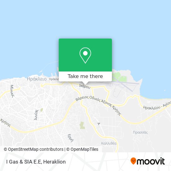 I Gas & SIA E.E map