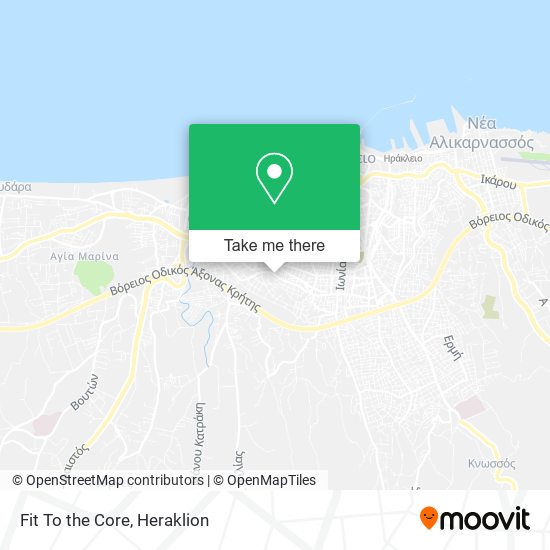 Fit To the Core map