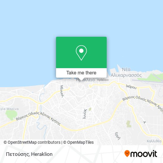 Πετούσης map
