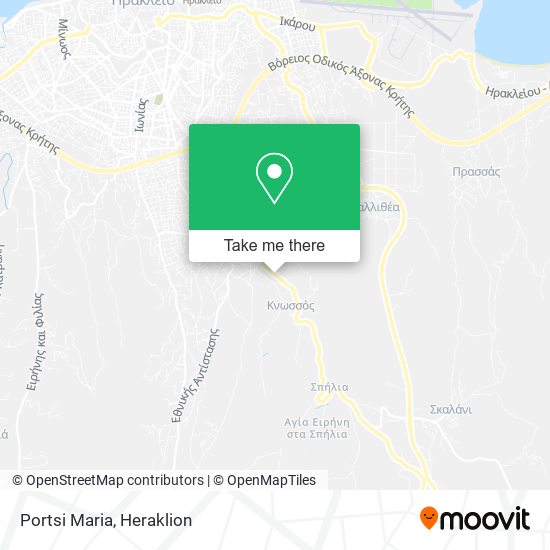 Portsi Maria map