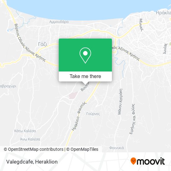 Valegdcafe map