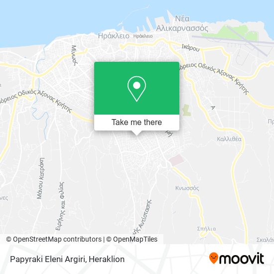 Papyraki Eleni Argiri map