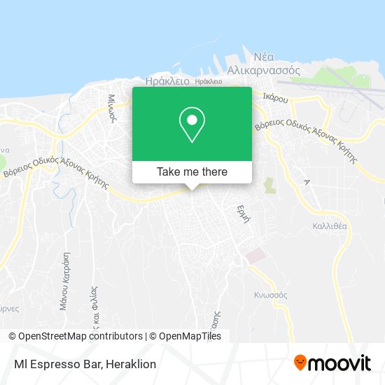 Ml Espresso Bar map