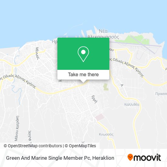 Green And Marine Single Member Pc map