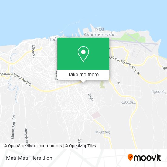Mati-Mati map
