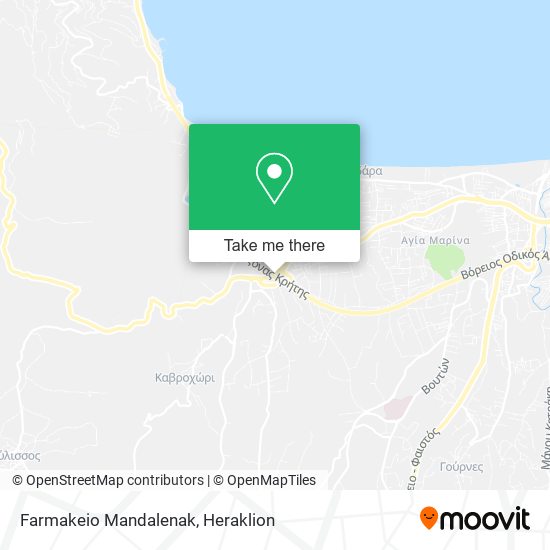 Farmakeio Mandalenak map