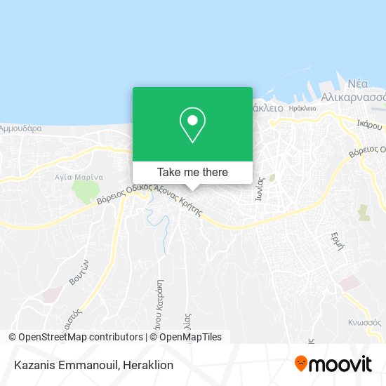 Kazanis Emmanouil map
