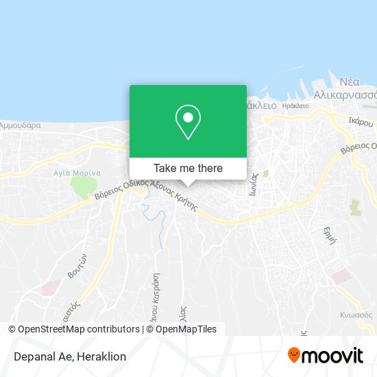 Depanal Ae map