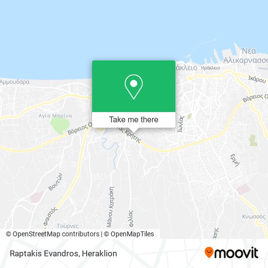 Raptakis Evandros map