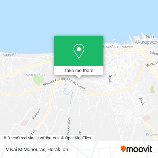 V Kai M Manouras map