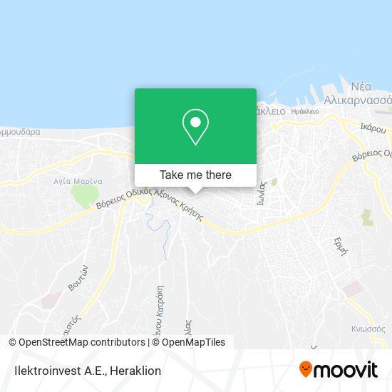 Ilektroinvest A.E. map