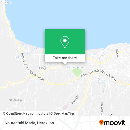Koutentaki Maria map
