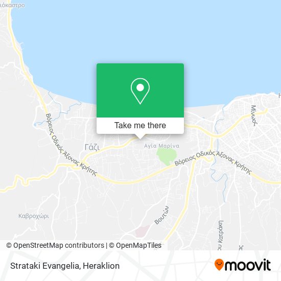 Strataki Evangelia map