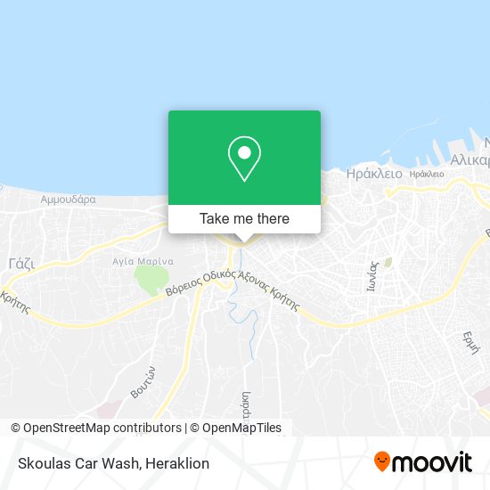 Skoulas Car Wash map