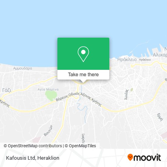 Kafousis Ltd map