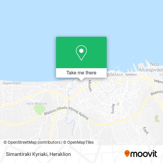 Simantiraki Kyriaki map