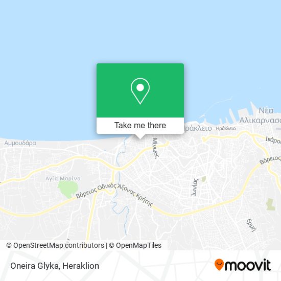Oneira Glyka map