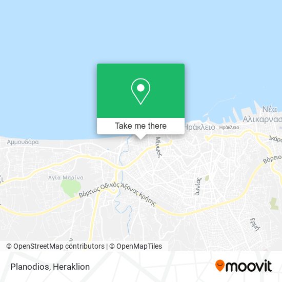 Planodios map