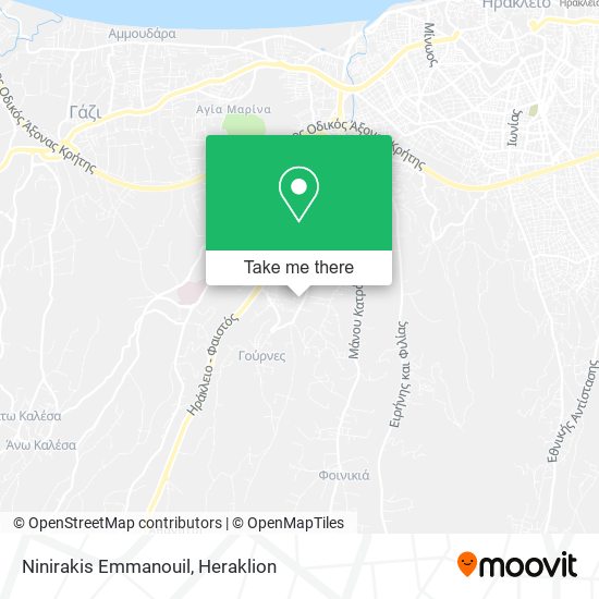 Ninirakis Emmanouil map