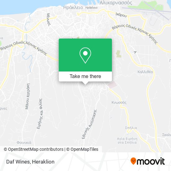 Daf Wines map