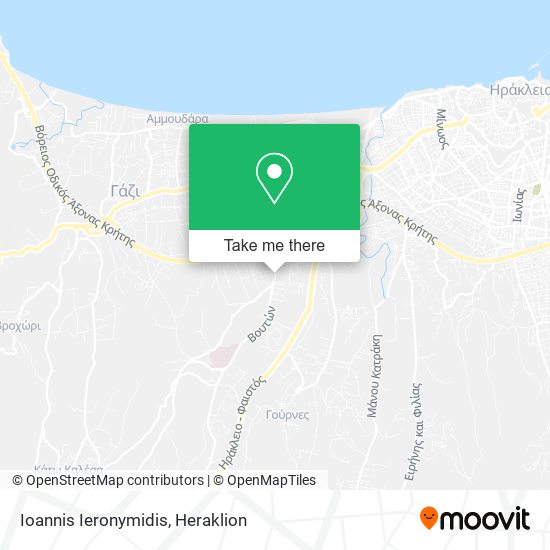 Ioannis Ieronymidis map