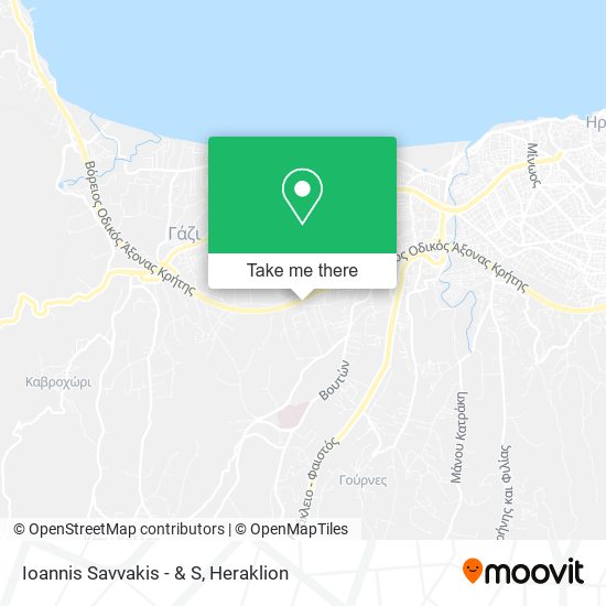 Ioannis Savvakis - & S map