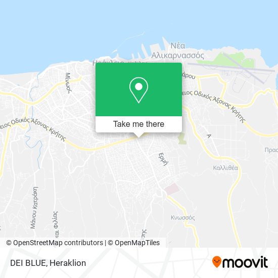 DEI BLUE map