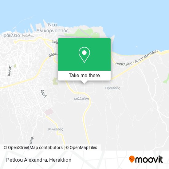 Petkou Alexandra map