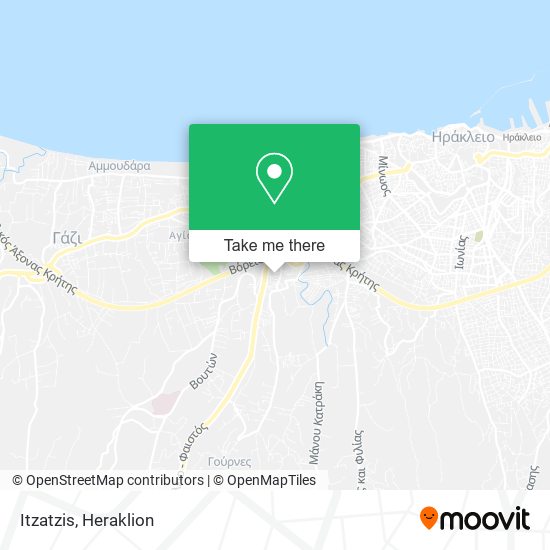 Itzatzis map
